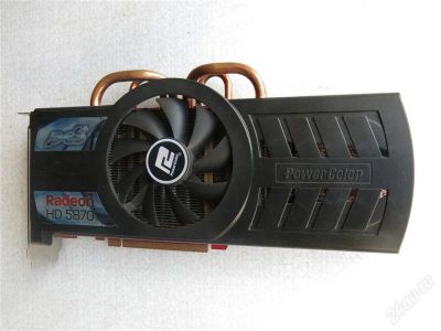 Лот: 2955593. Фото: 1. PowerColor PCS Radeon HD 5870... Видеокарты
