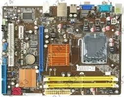 Лот: 10362107. Фото: 1. Материнская плата Asus P5KPL-AM... Комплекты запчастей