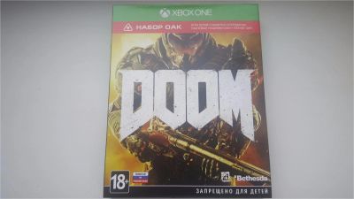 Лот: 7780663. Фото: 1. DOOM для XBOX ONE. Игры для консолей