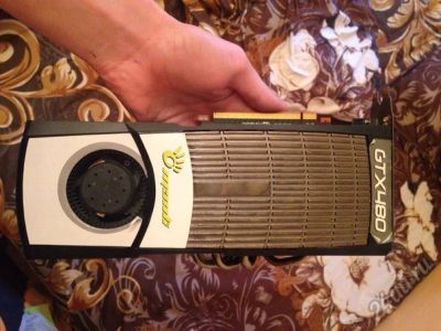Лот: 6818423. Фото: 1. Видеокарта GTX 480 1536 MB GDDR5... Видеокарты