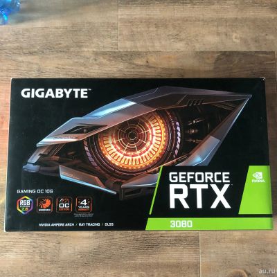 Лот: 18545387. Фото: 1. Видеокарта Gigabyte GeForce RTX... Видеокарты