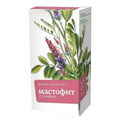 Лот: 23984380. Фото: 1. Алтай фиточай №5 Мастофит солодка... Лекарства