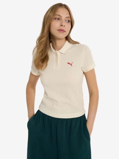 Лот: 25125142. Фото: 1. Поло женское PUMA Premium Ess... Другое (спортивная одежда)