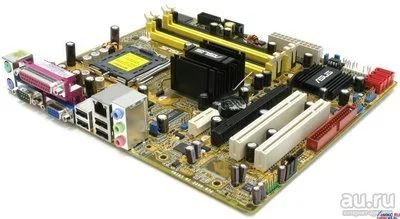 Лот: 12786562. Фото: 1. Asus P5B-VM SE Материнская плата... Материнские платы