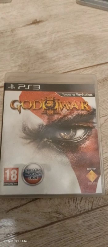 Лот: 21283983. Фото: 1. игра ps3 - God of war 3 , диск. Игры для консолей