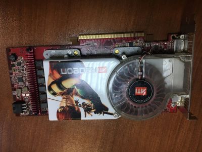 Лот: 16816404. Фото: 1. Видеокарта Radeon X1800XT 512mb. Видеокарты