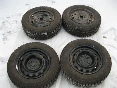 Лот: 3438129. Фото: 1. Штамповка R14 - 4x100 комплект... Диски