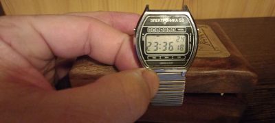Лот: 17384204. Фото: 1. Часы Электроника 53 СССР #2. Оригинальные наручные часы