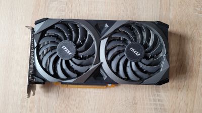 Лот: 25336564. Фото: 1. Видеокарта RTX 3060ti msi 8Gb. Видеокарты