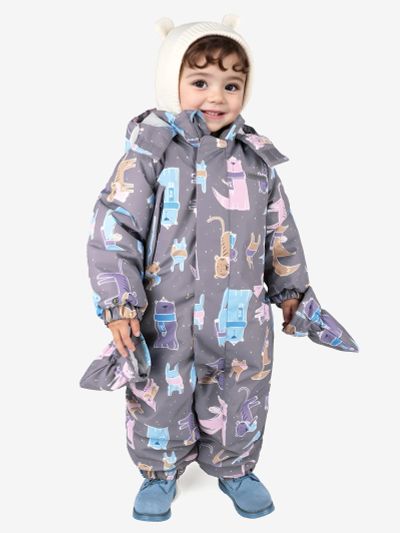 Лот: 24690767. Фото: 1. Комбинезон NIKASTYLE, Серый. Другое (спортивная одежда)