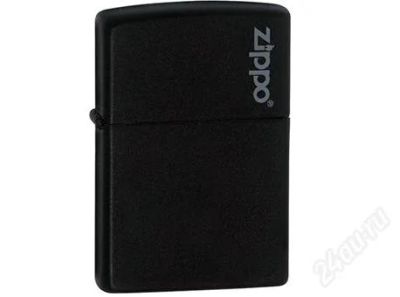 Лот: 2530978. Фото: 1. Zippo Black matte logo [original... Сувенирные мелочи
