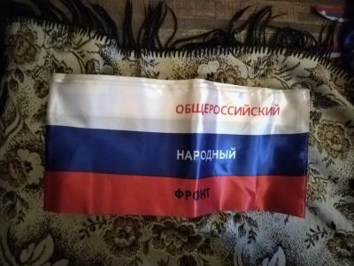 Лот: 20723201. Фото: 1. Шарф патриота(1). Шарфы, платки