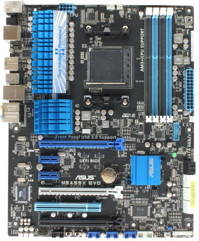 Лот: 17049821. Фото: 1. Топовая плата для AMD: Asus M5A99X... Материнские платы