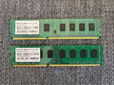 Лот: 17394189. Фото: 1. DDR3 8Gb 1600MHz 12800 Geil GN34GB1600C11S. Оперативная память
