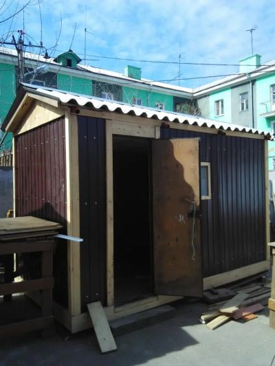 Лот: 7370393. Фото: 1. Вагончик бытовой. Бытовки, вагончики строительные