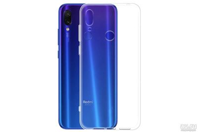 Лот: 13761438. Фото: 1. Чехол Xiaomi Redmi Note 7 Силикон... Чехлы, бамперы