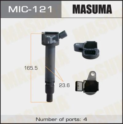 Лот: 18589753. Фото: 1. Катушка зажигания masuma crown... Электрооборудование