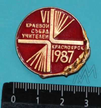 Лот: 9345899. Фото: 1. Нечастый Знак: 6-й краевой съезд... Сувенирные
