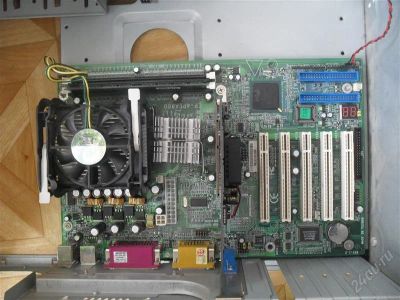 Лот: 1676007. Фото: 1. материнская плата EP-4PEA800/socket... Материнские платы