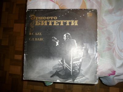 Лот: 14753299. Фото: 1. Bach Бах Вайс гитара Э.Битетти... Аудиозаписи
