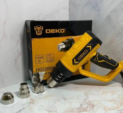 Лот: 21248866. Фото: 1. Строительный фен Deko HG2300W... Электроинструмент