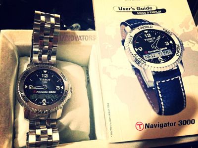 Лот: 6897711. Фото: 1. часы Tissot Navigator 3000. Оригинальные наручные часы