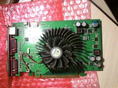 Лот: 3359032. Фото: 1. 8600 gt pci-e 256MB DDR3 TV OUTA... Видеокарты