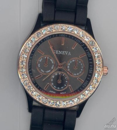 Лот: 8791899. Фото: 1. Часы женские Geneva с силиконовым... Другие наручные часы