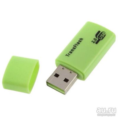Лот: 8221701. Фото: 1. Адаптер Картридер USB для microSD... Картридеры