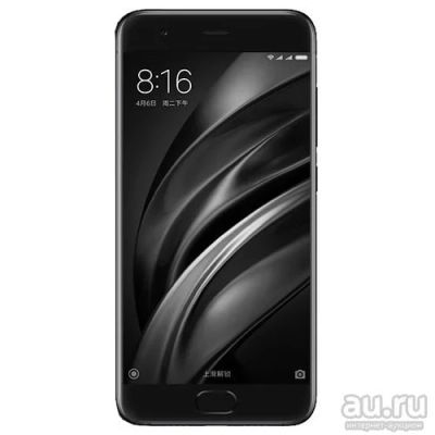 Лот: 13753840. Фото: 1. Смартфон Xiaomi Mi6 128Gb Black... Смартфоны
