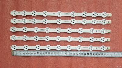 Лот: 16714647. Фото: 1. 143 p-16 LED LCD String Strip... Запчасти для телевизоров, видеотехники, аудиотехники