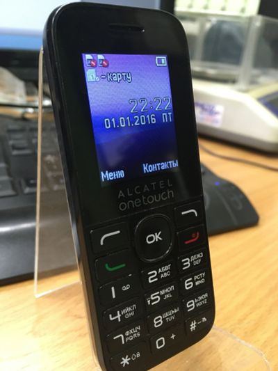 Лот: 16494313. Фото: 1. Alcatel OneTouch 1016D (2sim). Кнопочные мобильные телефоны