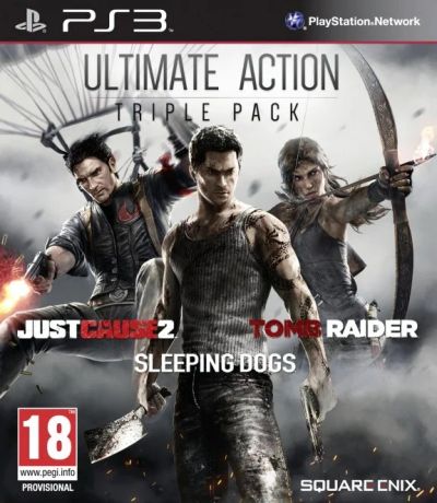 Лот: 10040976. Фото: 1. Ultimate Action Triple Pack (Just... Игры для консолей