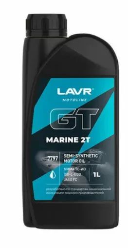 Лот: 23530337. Фото: 1. Моторное масло Lavr Moto GT Marine... Масла, жидкости