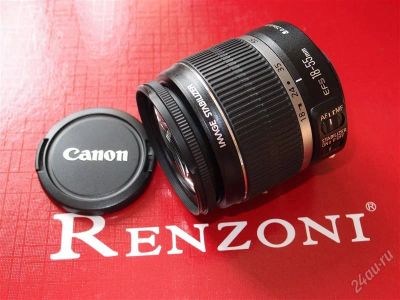 Лот: 1604463. Фото: 1. CANON EF-S 18-55 mm f/3.5-5.6... Объективы