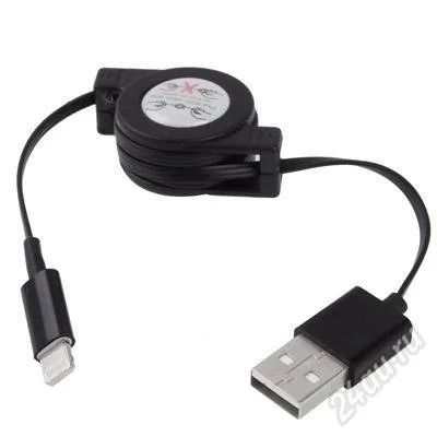 Лот: 3128310. Фото: 1. USB дата кабель разматываемый... Дата-кабели, переходники