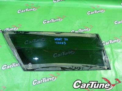 Лот: 10597970. Фото: 1. стекло собачника RL nissan stagea... Кузов