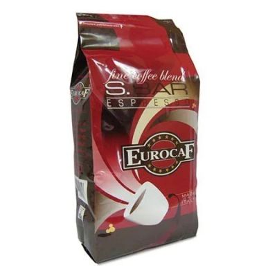 Лот: 10480316. Фото: 1. Кофе в зернах eurocaf super bar... Пищевое