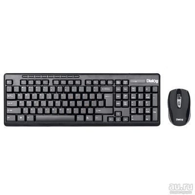 Лот: 10204365. Фото: 1. Беспроводной набор Dialog KMROP-4020U... Клавиатуры и мыши