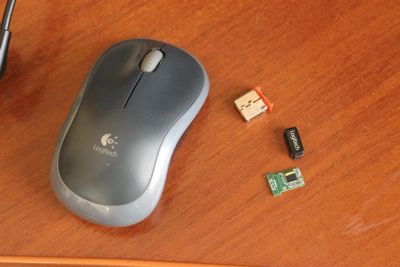 Лот: 4556833. Фото: 1. мышь беспроводная Logitech неисправная. Клавиатуры и мыши