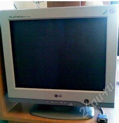 Лот: 578721. Фото: 1. Монитор 17" LG Flatron EZ T 710... ЭЛТ-мониторы