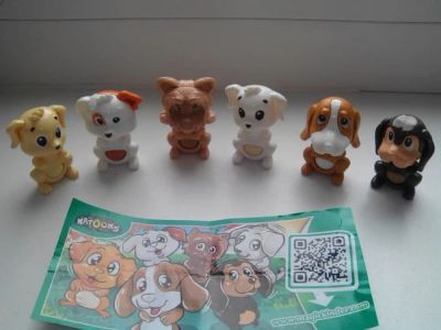 Лот: 6047851. Фото: 1. Серия Собачки. Игрушки