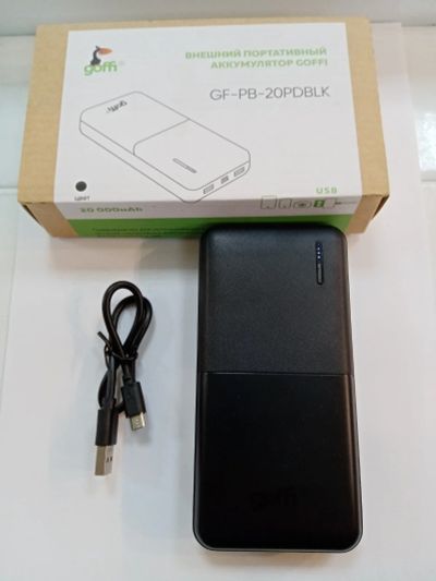 Лот: 17992197. Фото: 1. Внешний аккумулятор PowerBank... Внешние, портативные аккумуляторы для смартфонов (Power bank)