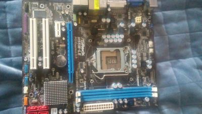 Лот: 7813967. Фото: 1. Материнская плата ASRock H55M-LE. Материнские платы
