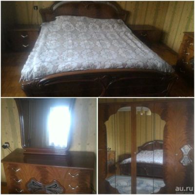 Лот: 9378789. Фото: 1. Спальный гарнитур (кровать, шкаф... Спальные гарнитуры