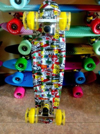 Лот: 9427967. Фото: 1. Скейтборд Penny Board(Пенни борд... Роликовые коньки, скейтборды, самокаты