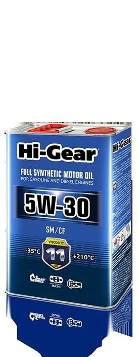 Лот: 9387324. Фото: 1. Hi-Gear SAE 5W-30 API SM/CF. Масла, жидкости