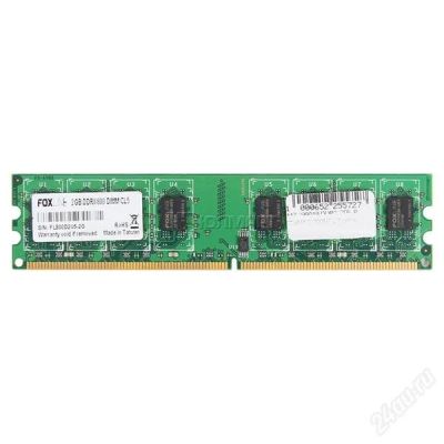 Лот: 2978012. Фото: 1. Foxline 2Gb DDR2 800 DIMM CL5... Оперативная память