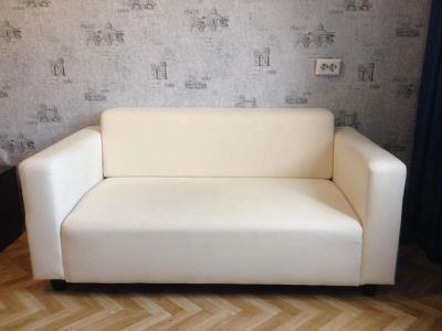 Лот: 8337324. Фото: 1. Диван белый. Диваны