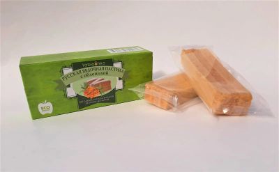 Лот: 19675841. Фото: 1. Пастила яблочная русская с облепихой... Другое (продукты)